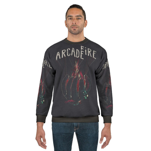 Arcade Fire Hand Print Sweatshirt
