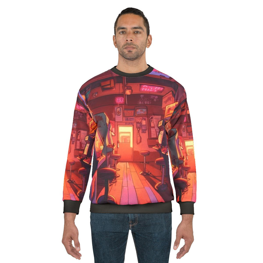 Arcade Hall In Hawkins Stranger Things Sweatshirt