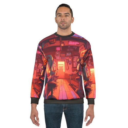 Arcade Hall In Hawkins Stranger Things Sweatshirt