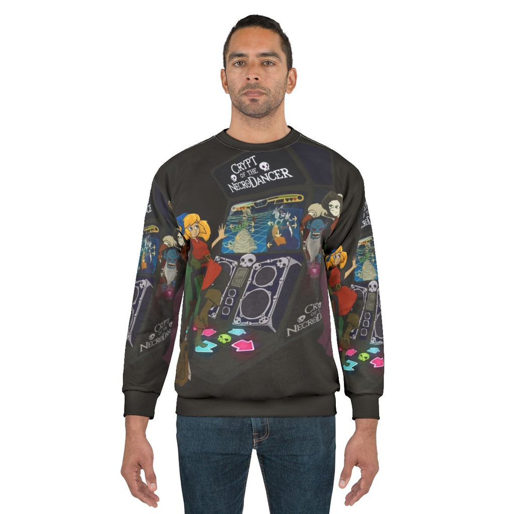 Arcade of the Necrodancer Sweatshirt - Crypt Fantasy Video Game Apparel