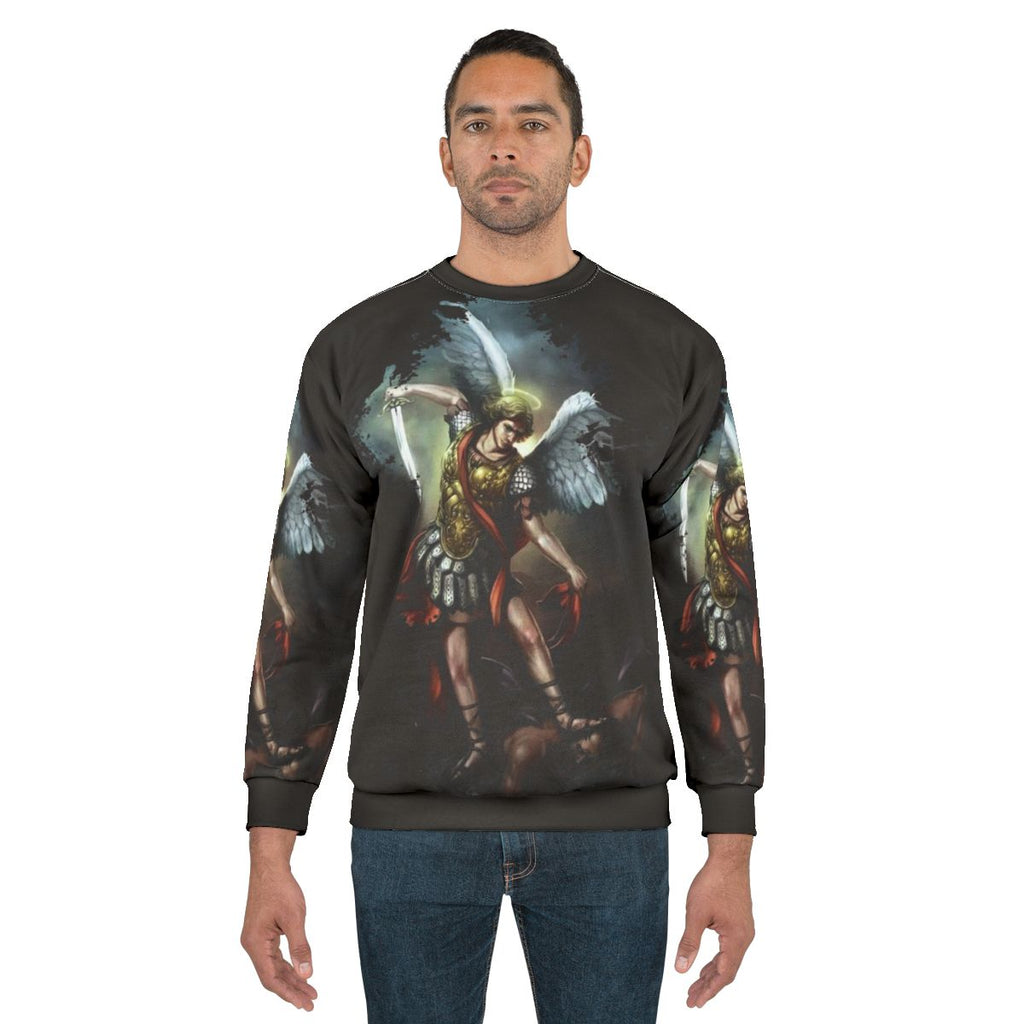 Archangel Michael Angel Wings Sweatshirt
