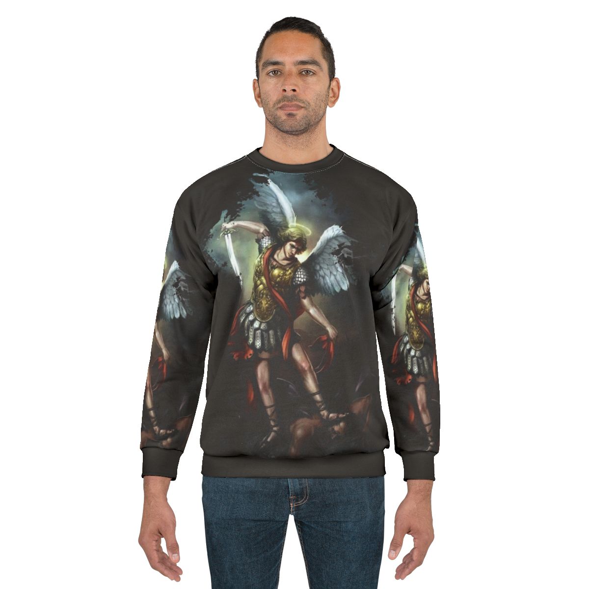 Archangel Michael Angel Wings Sweatshirt