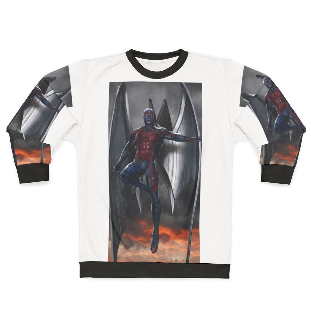 Archangel Marvel Superhero Graphic Sweatshirt
