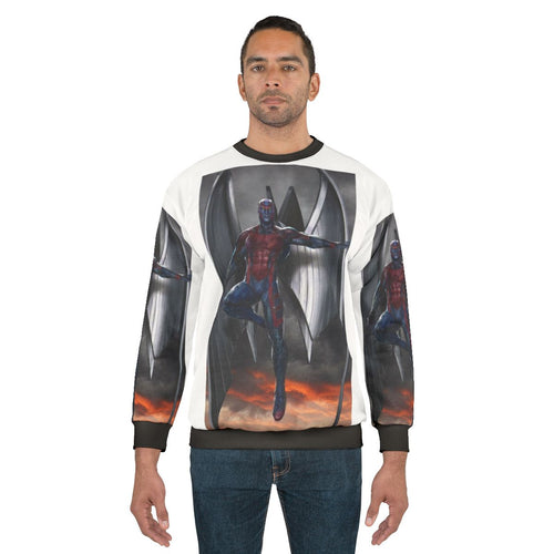 Archangel Marvel Superhero Graphic Sweatshirt
