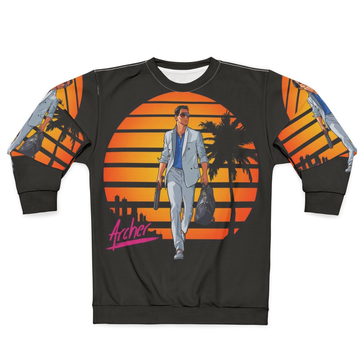 Archer Vice City 80s-inspired Sweatshirt