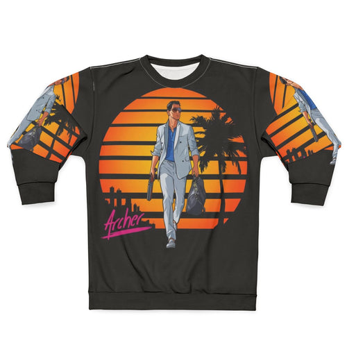 Archer Vice City 80s-inspired Sweatshirt
