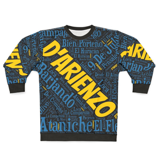 Argentine Tango D'Arienzo Tango Music Sweatshirt