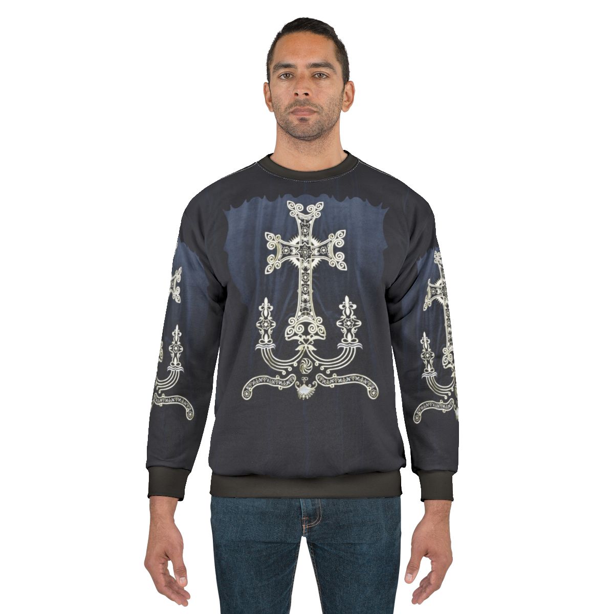 Authentic Armenian Cross Christian Sweatshirt