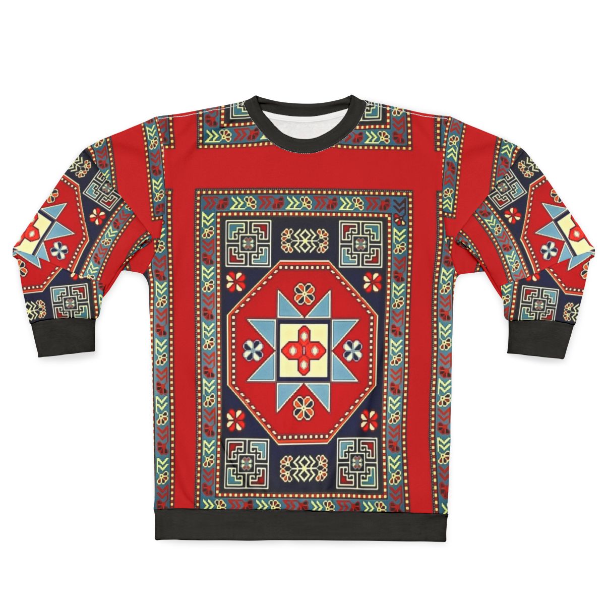 Armenian folk art inspired sweatshirt