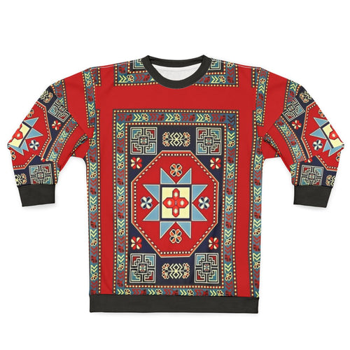 Armenian folk art inspired sweatshirt