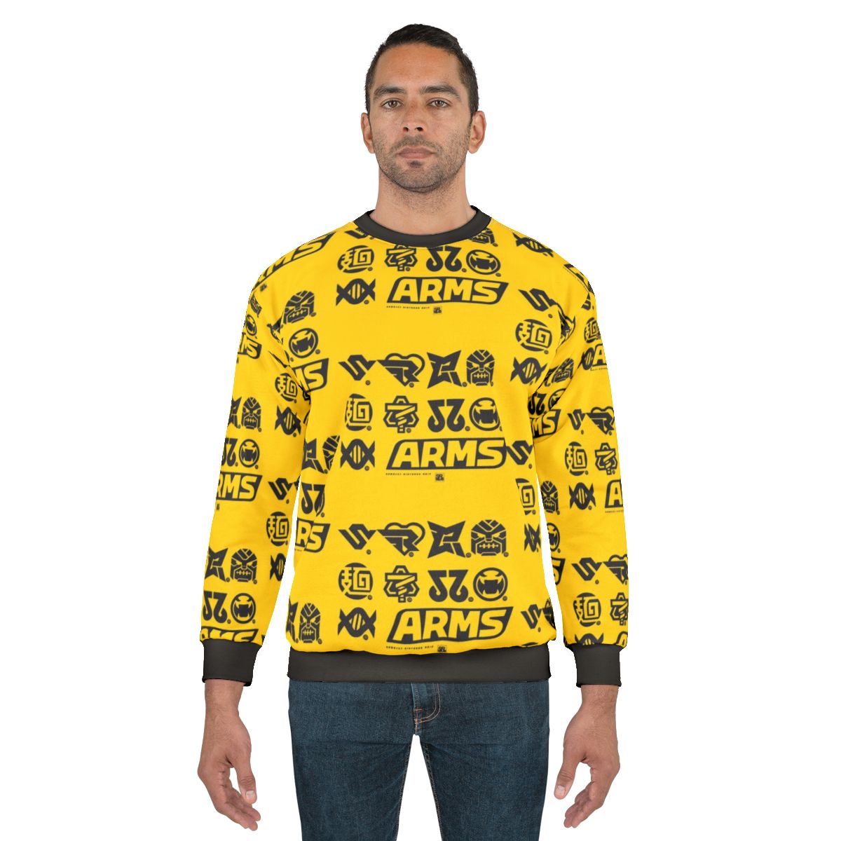 Nintendo Arms Character Icons Gaming Sweatshirt