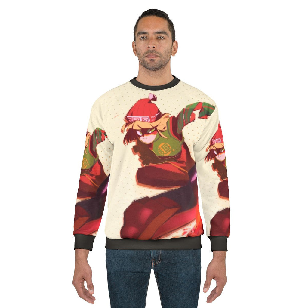Arms Min Min Nintendo Video Game Inspired Sweatshirt