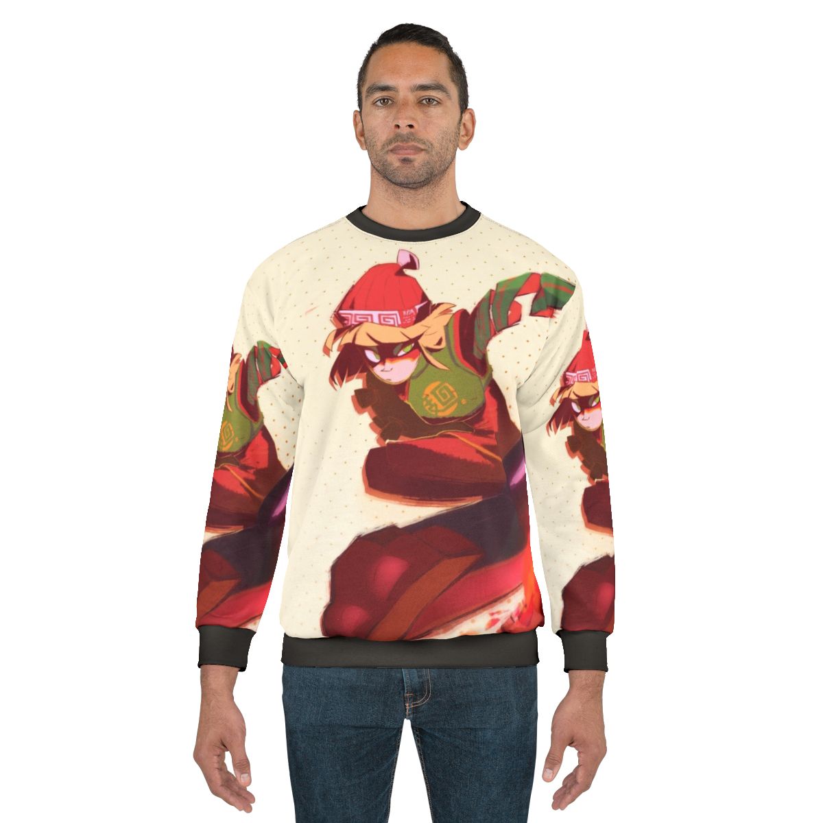 Arms Min Min Nintendo Video Game Inspired Sweatshirt