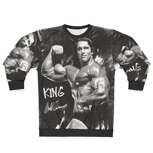 Arnold Schwarzenegger King of Bodybuilding Sweatshirt