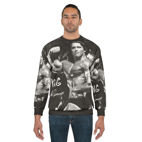 Arnold Schwarzenegger King of Bodybuilding Sweatshirt