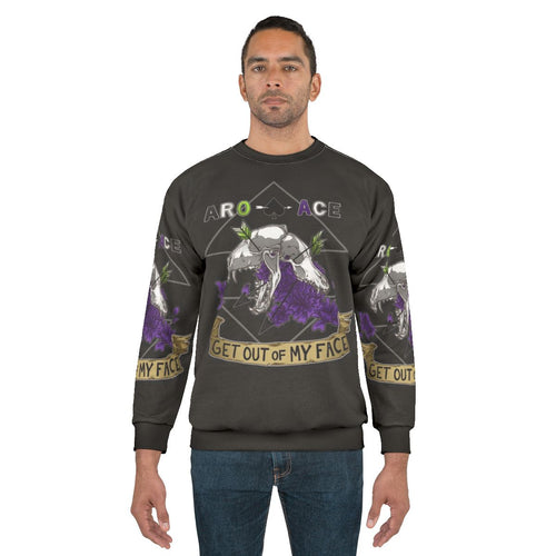 Aro ace identity pride sassy LGBTQA sweatshirt