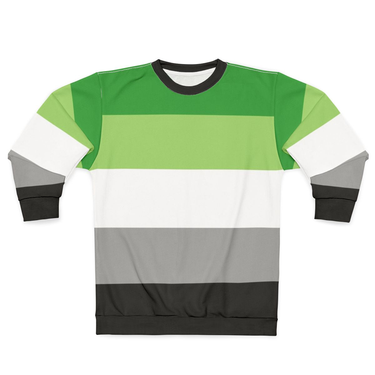 Aromantic Pride Flag Sweatshirt