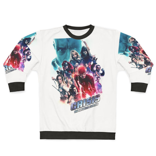 Arrowverse Legends of Tomorrow Crisis Sweatshirt featuring Caity Lotz as Sara Lance