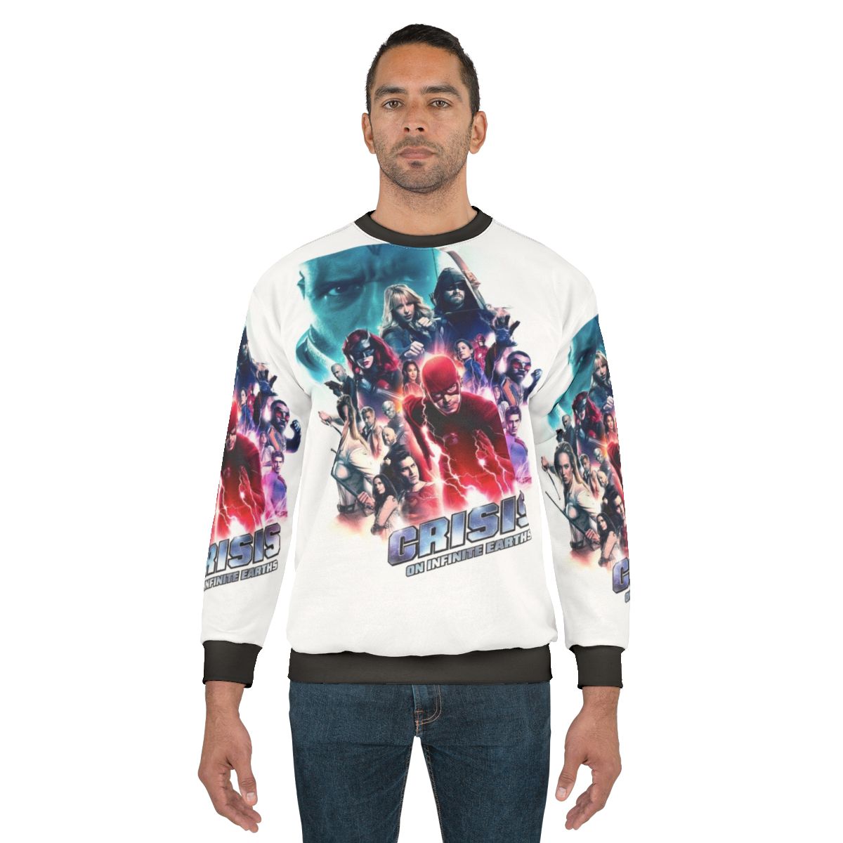 Arrowverse Legends of Tomorrow Crisis Sweatshirt featuring Caity Lotz as Sara Lance