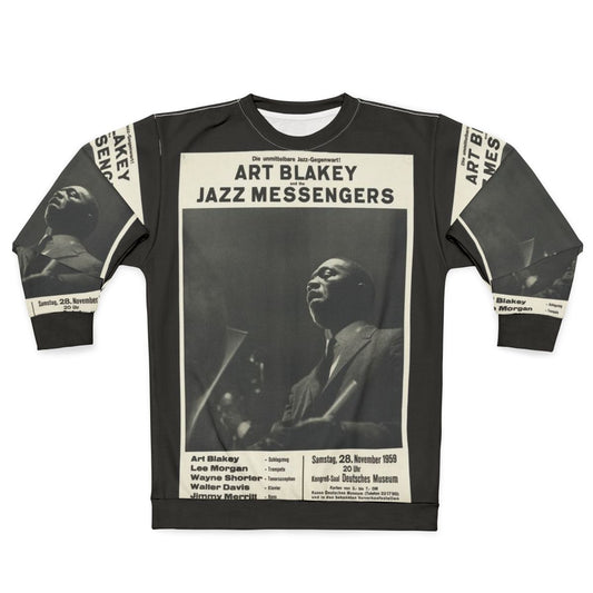 Retro Jazz Sweatshirt featuring Art Blakey and The Jazz Messengers