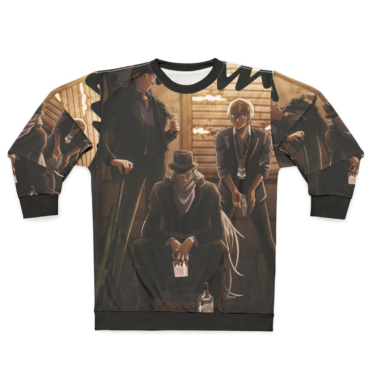 Art Case Closed Detective Conan Anime Sweatshirt