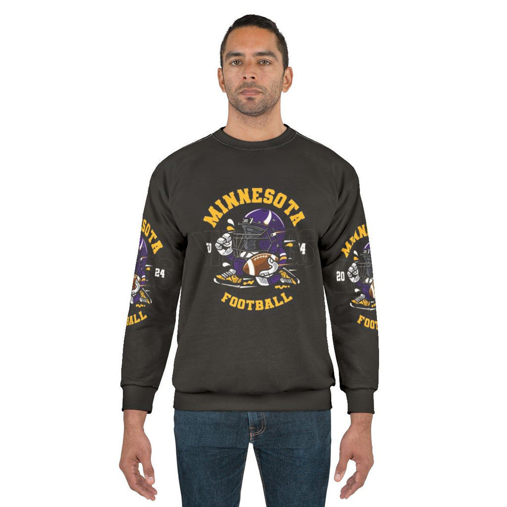 Minnesota Vikings Sweatshirt with Vikings logo and 'SKOL' text