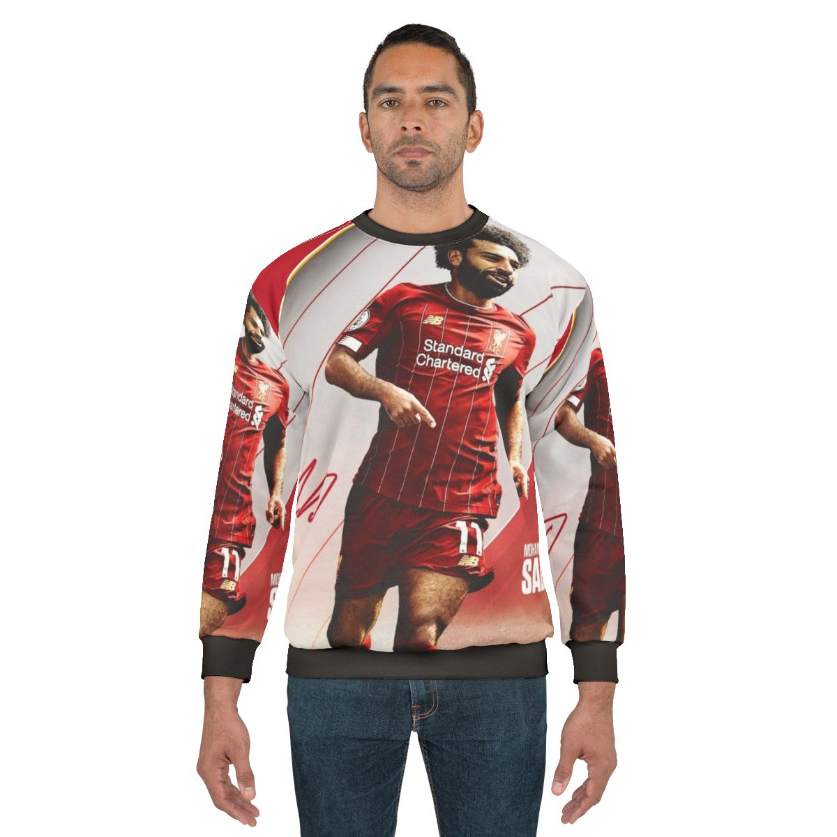 Mohamed Salah Art Illustration Sweatshirt