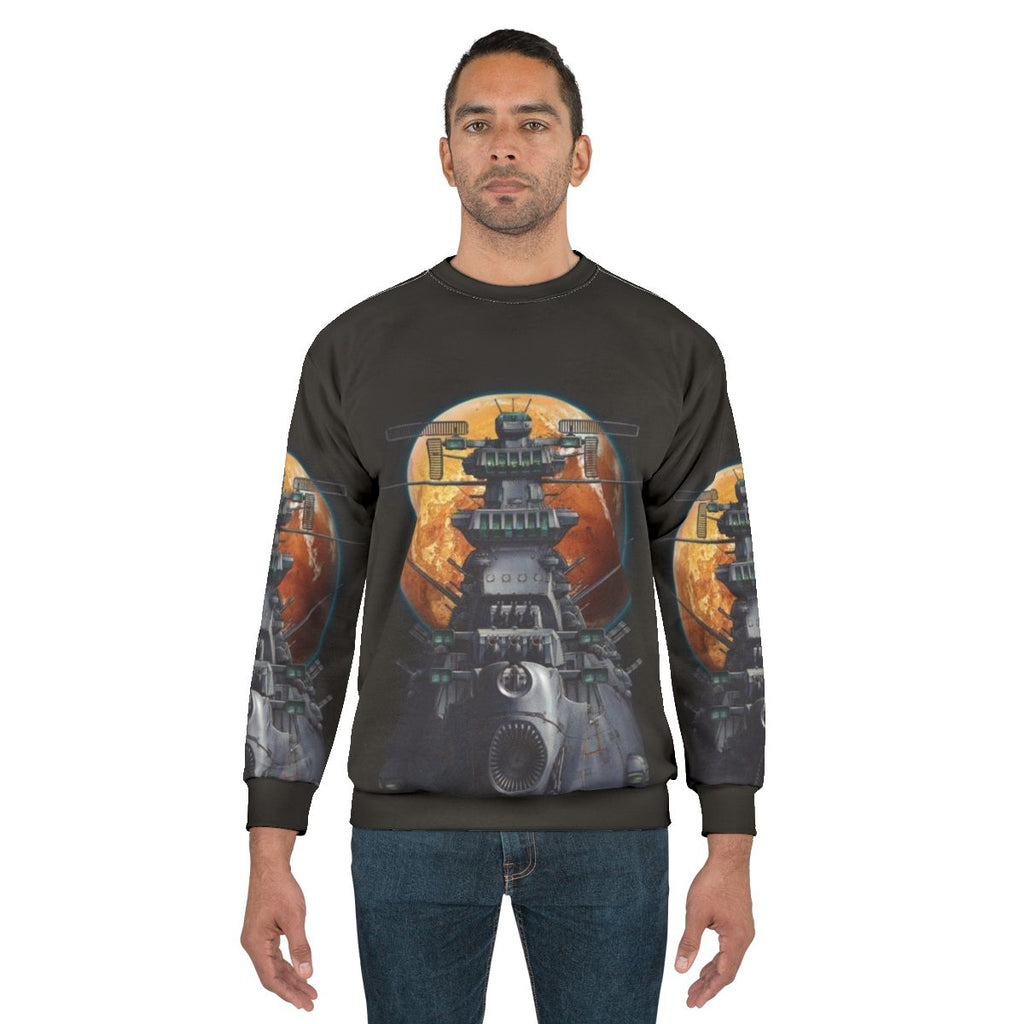 Vintage Space Battleship Yamato Anime Sweatshirt