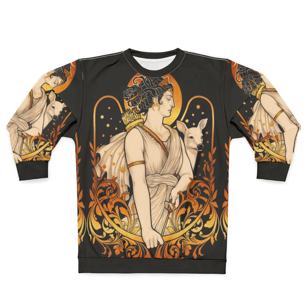 Artemis Sweatshirt featuring a Greek goddess design
