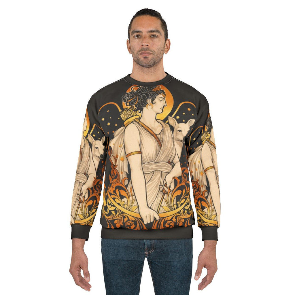 Artemis Sweatshirt featuring a Greek goddess design