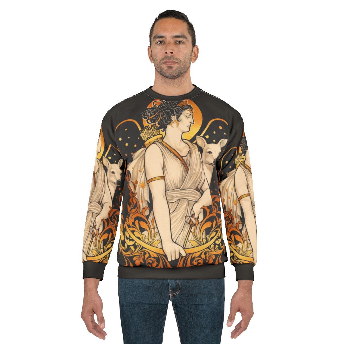 Artemis Sweatshirt featuring a Greek goddess design