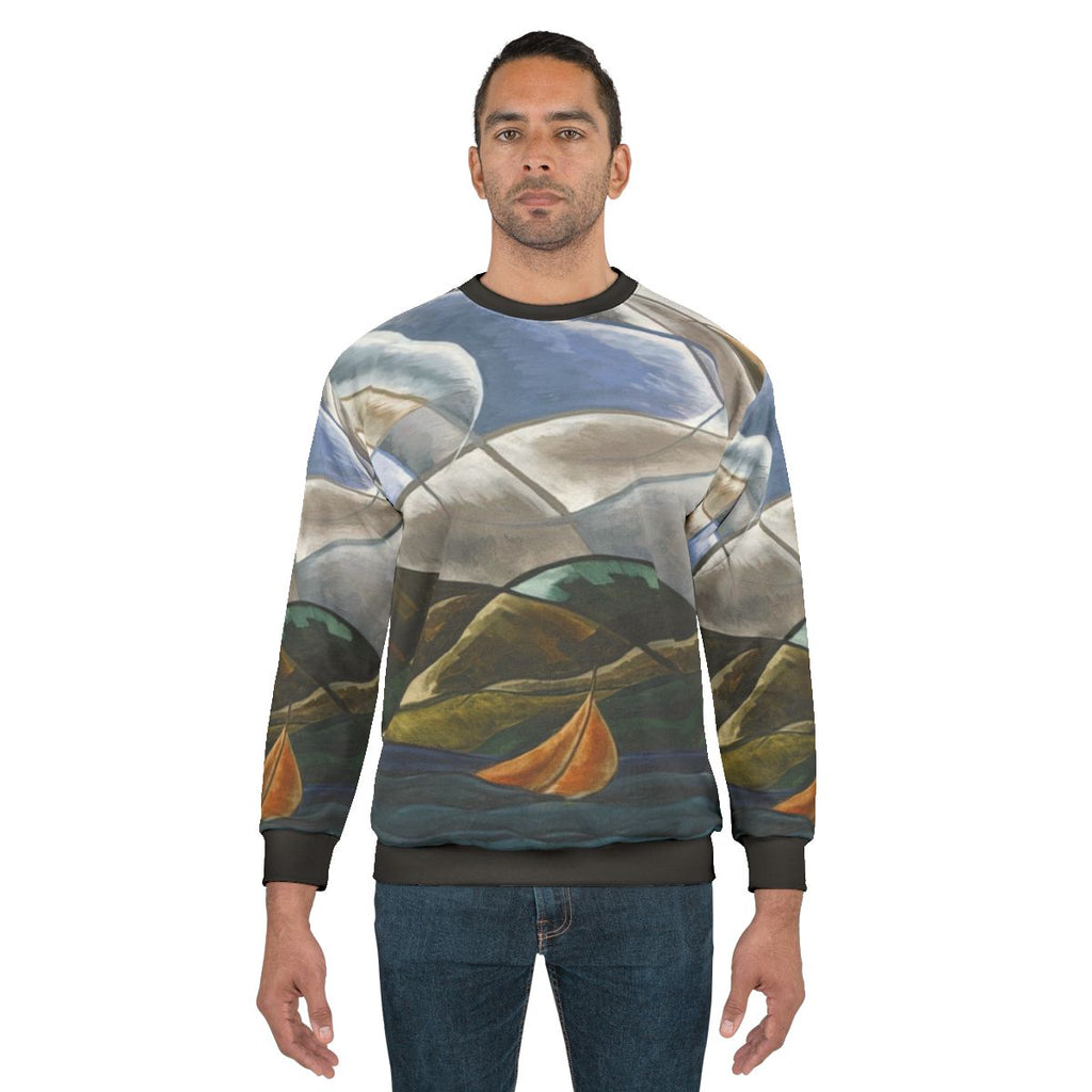 Arthur Dove Clouds and Water Abstract Art Sweatshirt