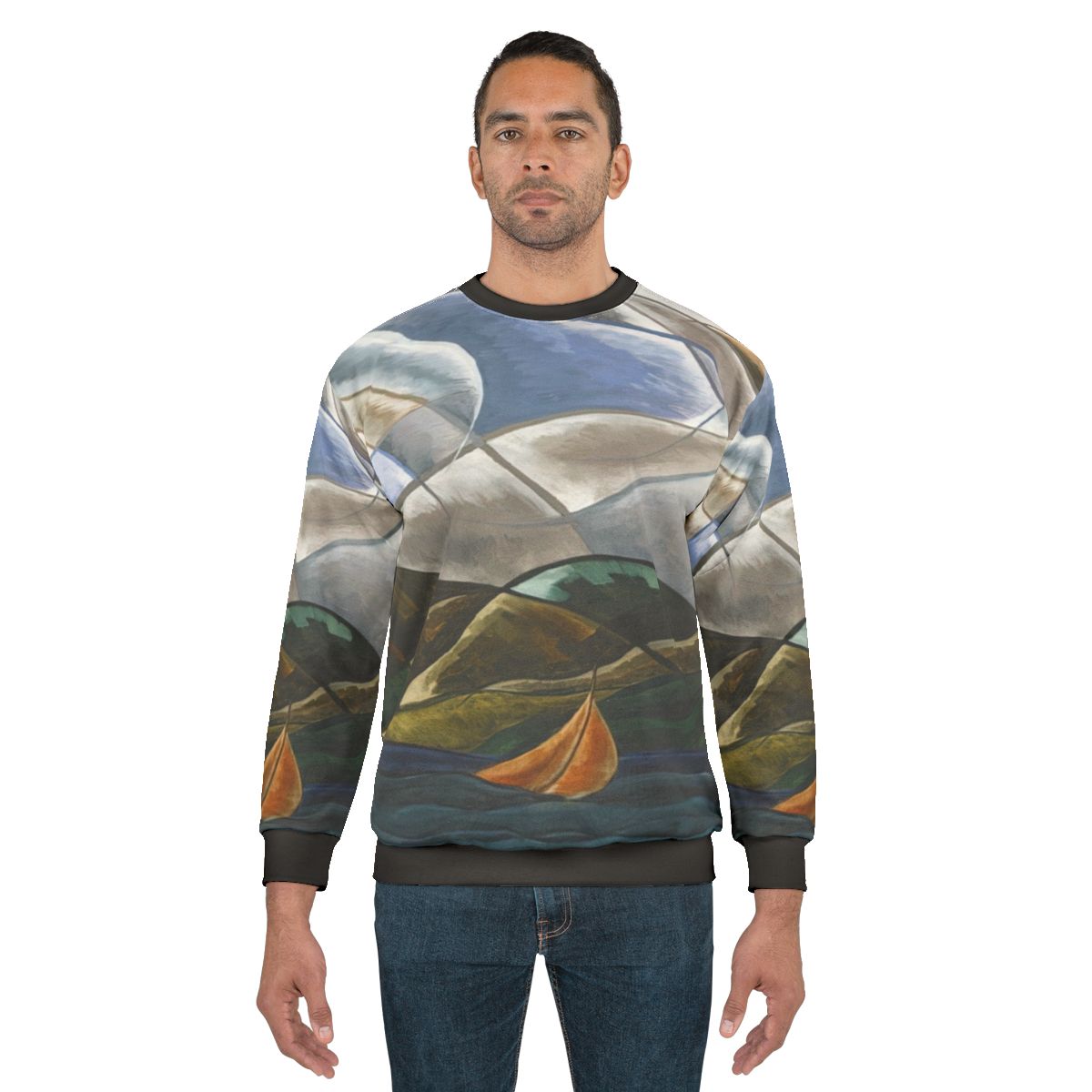 Arthur Dove Clouds and Water Abstract Art Sweatshirt