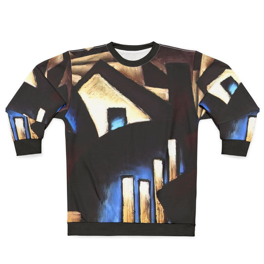 Arthur Dove abstract art sweatshirt featuring nature symbolized and reefs from 1924