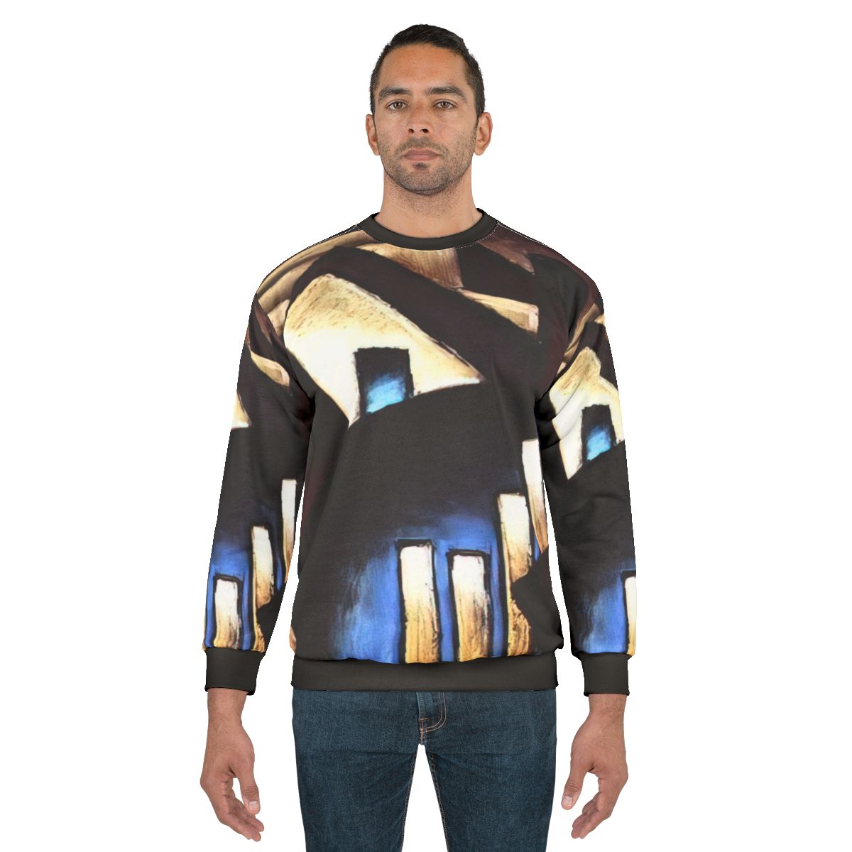 Arthur Dove abstract art sweatshirt featuring nature symbolized and reefs from 1924