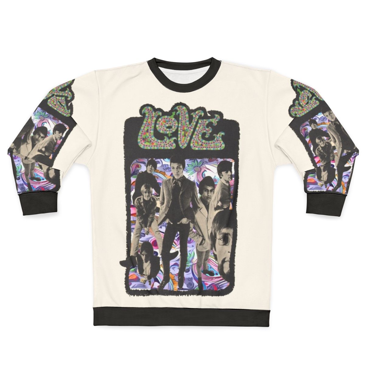 Arthur Lee and Love psychedelic rock band sweatshirt
