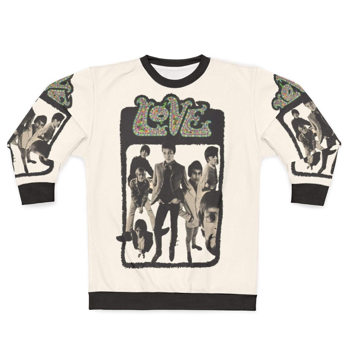 Arthur Lee and Love psychedelic rock sweatshirt