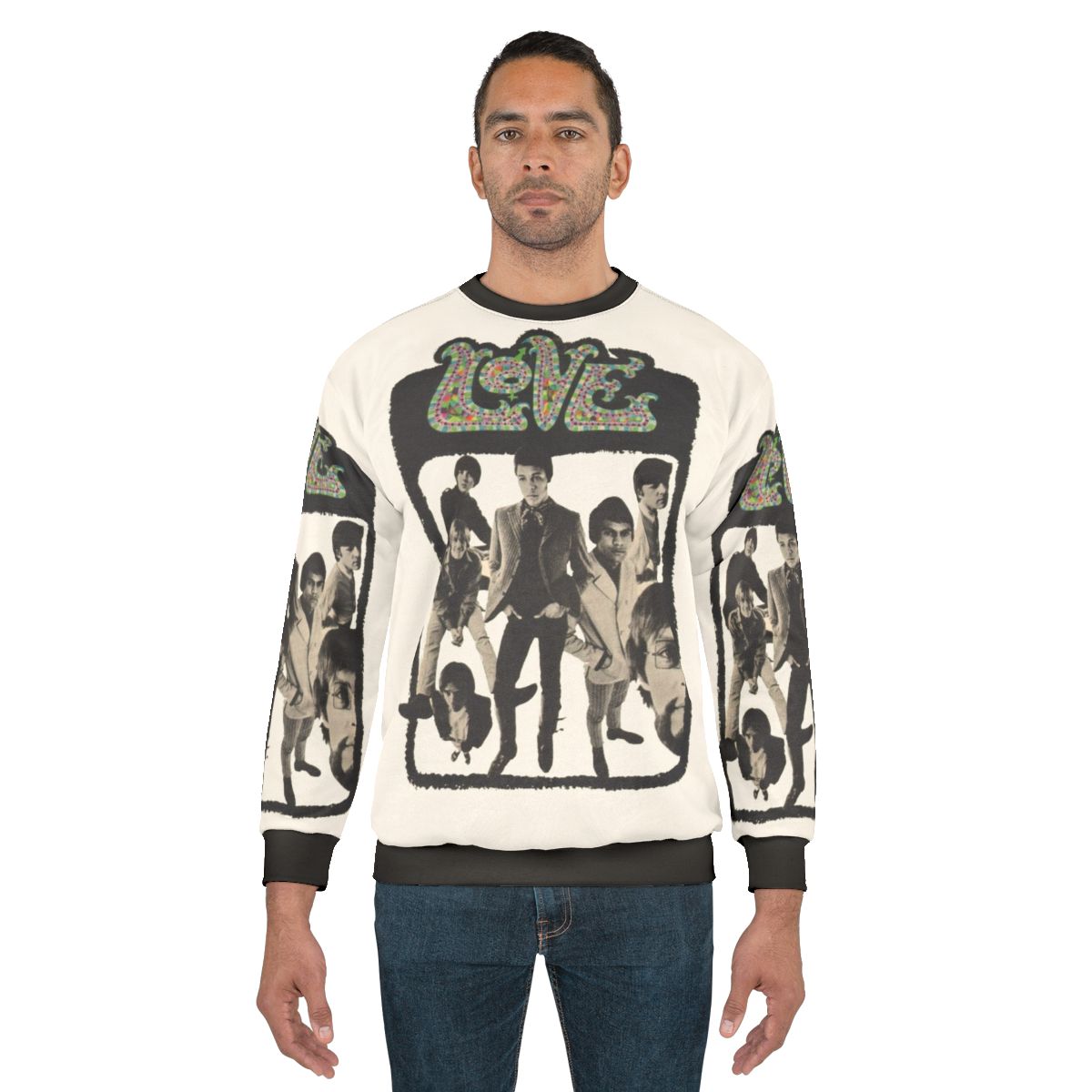 Arthur Lee and Love psychedelic rock sweatshirt