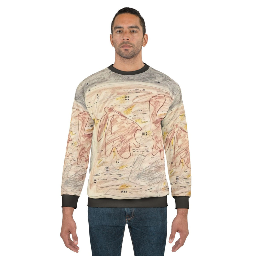 Gene Davis Artwork Abstract Sweatshirt