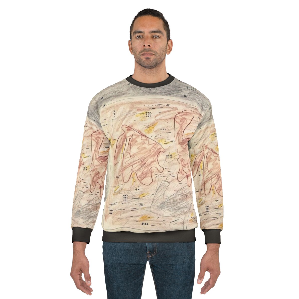 Gene Davis Artwork Abstract Sweatshirt