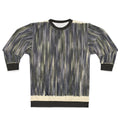 Gene Davis abstract art design on a sweatshirt