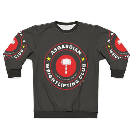 Asgardian Weightlifting Club Superhero Sweatshirt
