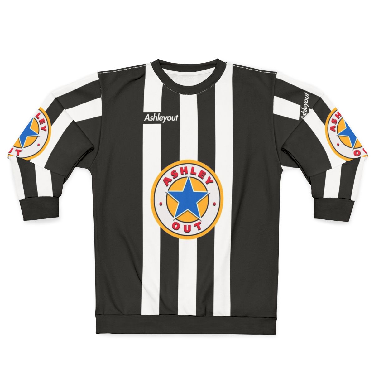 Newcastle United Ashleyout Yellow Circle Sweatshirt