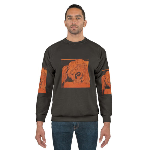Ashnikko pumpkin spice artwork sweatshirt