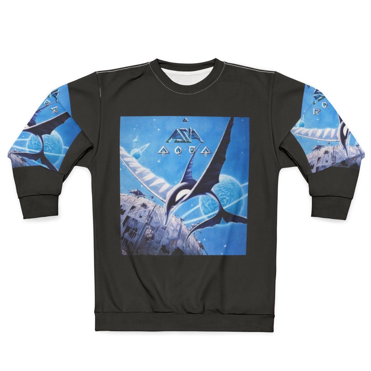 Asia band sweatshirt with album art design
