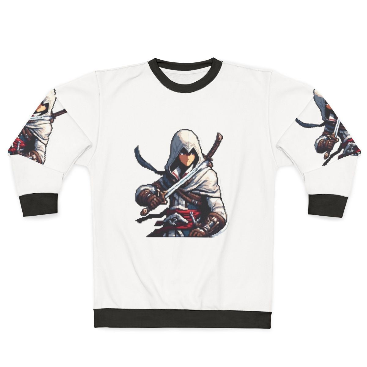 Assassin's Creed Pixel Art Hooded Sweatshirt