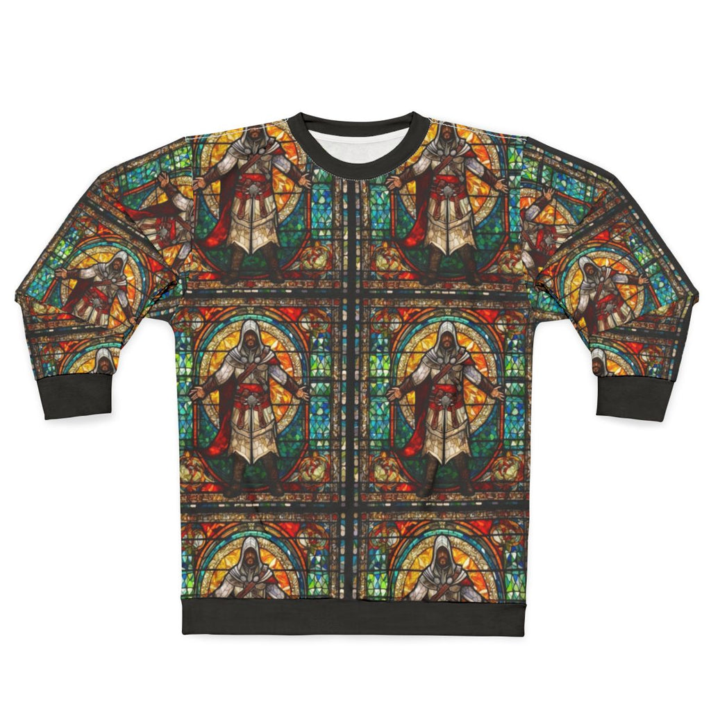 Assassin's Creed Stained Glass Mosaic Sweatshirt