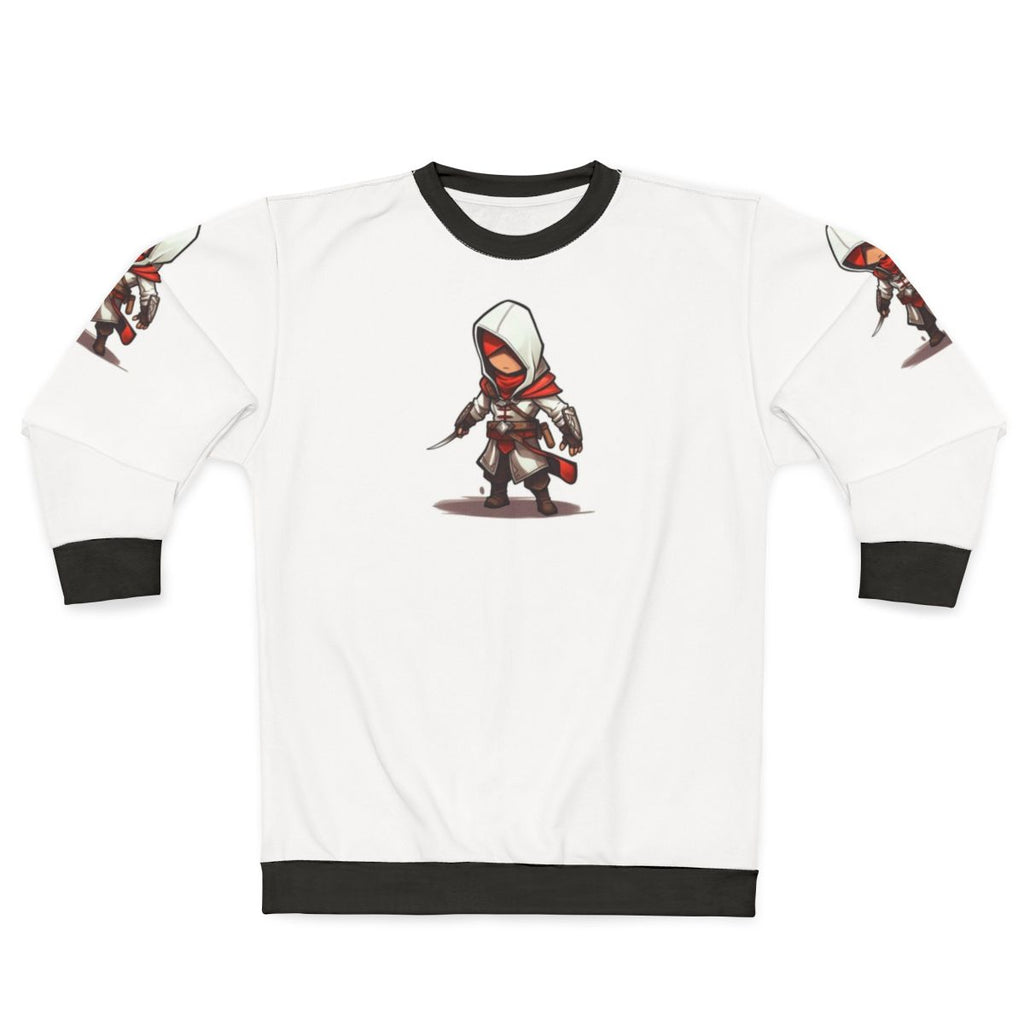 Assassins Creed Sweatshirt featuring a stylized image of an assassin boy