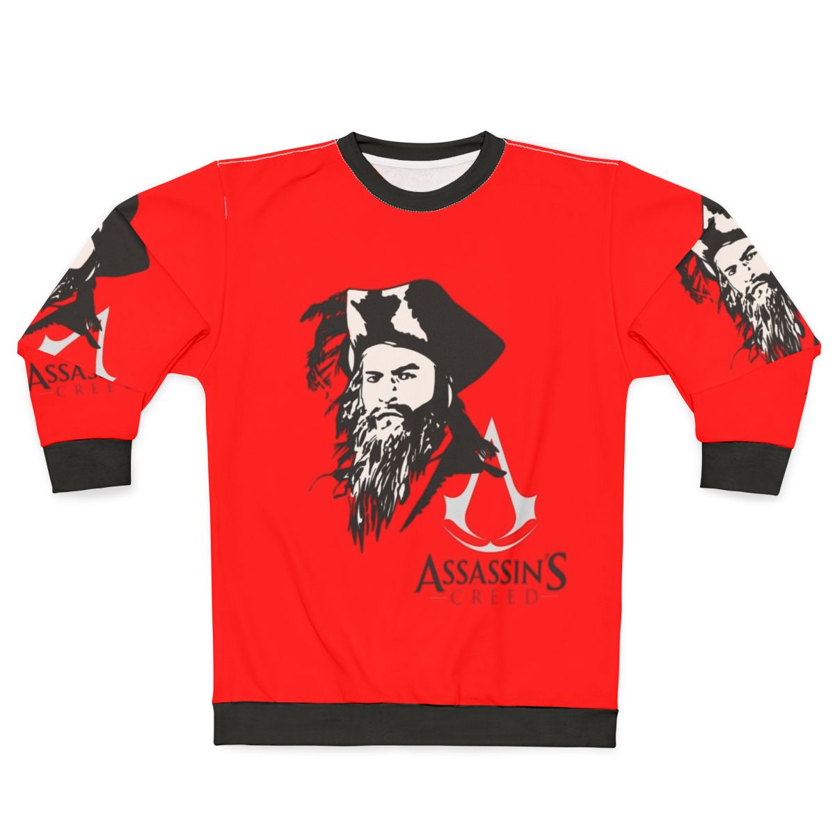 Assassins Creed Blackbeard Pirate Sweatshirt