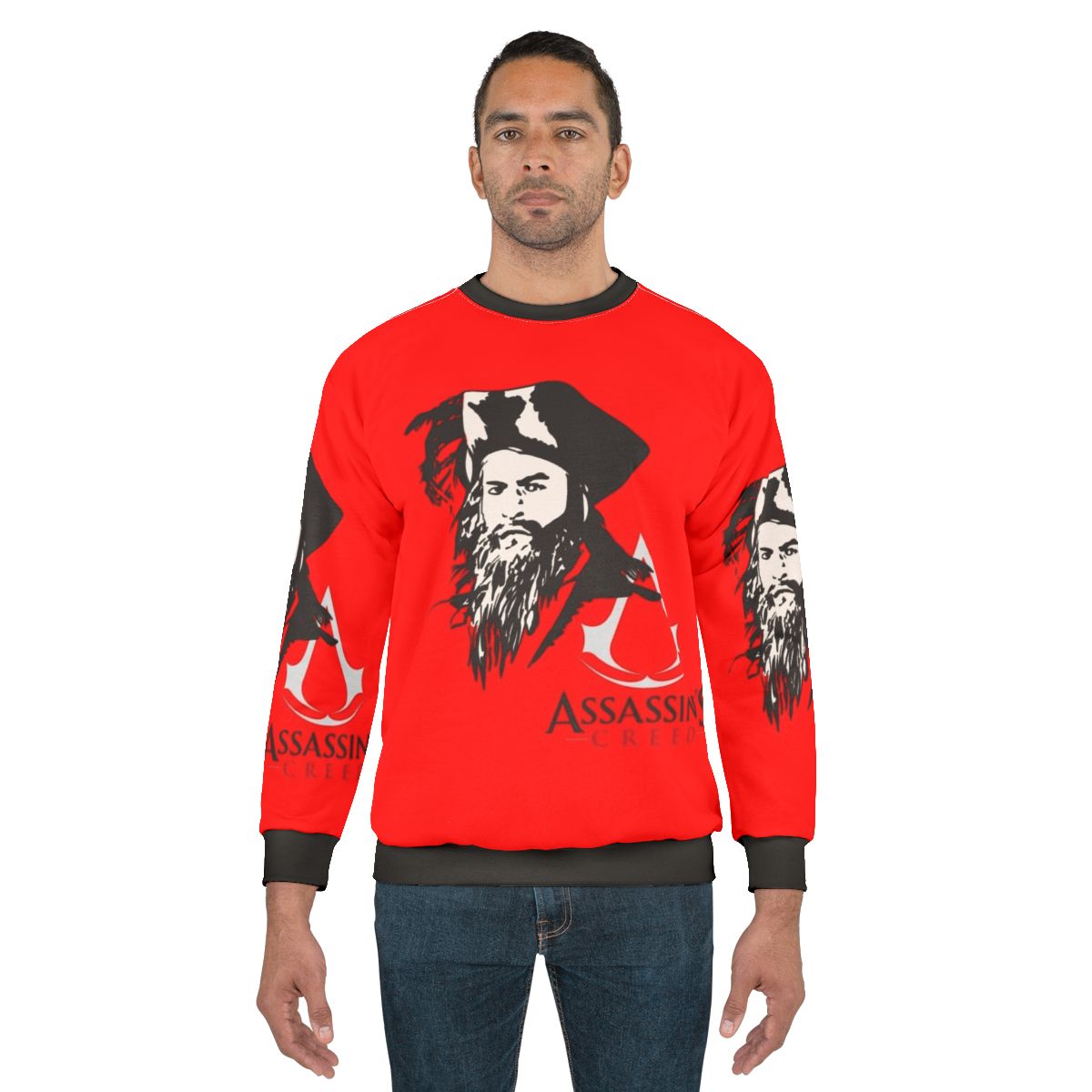 Assassins Creed Blackbeard Pirate Sweatshirt